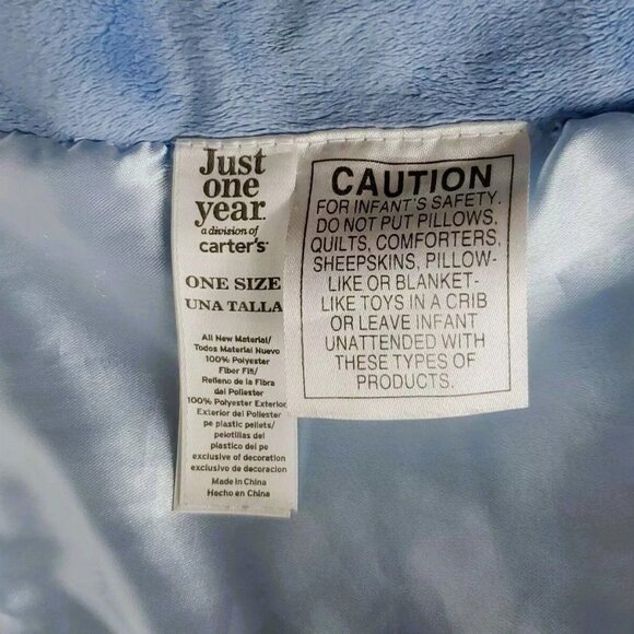 Hallmark Carters Baby Elephant Loveys Set Plush Security Satin Trim I Love You 1 - Picture 4 of 11